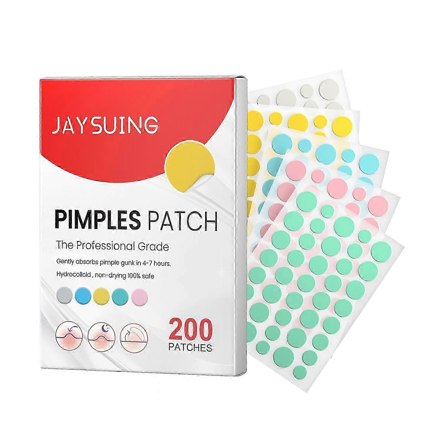 Jaysuing Pimples Patch, Repair Pockmarks Lighten Pimples Blemishes Cover Pimples