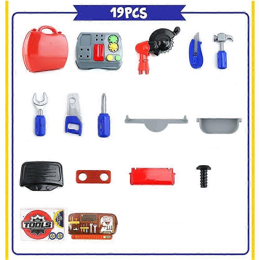 Children Simulation Kitchen Tableware Tool Set Cosmetics Pretend Play House Suitcase Toy Tools