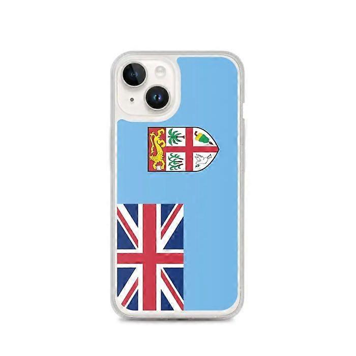 iPhone Case - PIXELFORMA - iPhone 14 - Fiji Flag - Soft Silicone - Lightweight Design