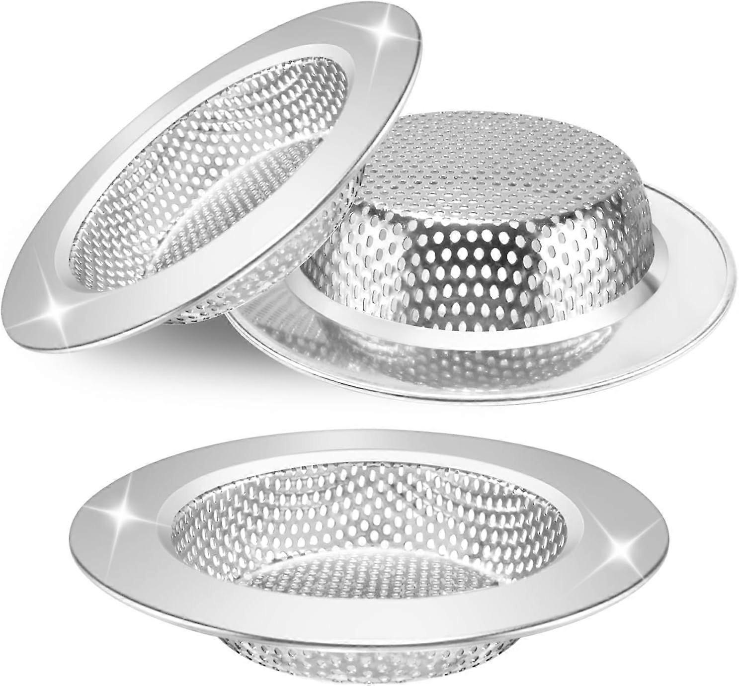 2PCS Küchenspüle Sieb, Universal Spüle Ablassfilter, Spülkorb Sieb
