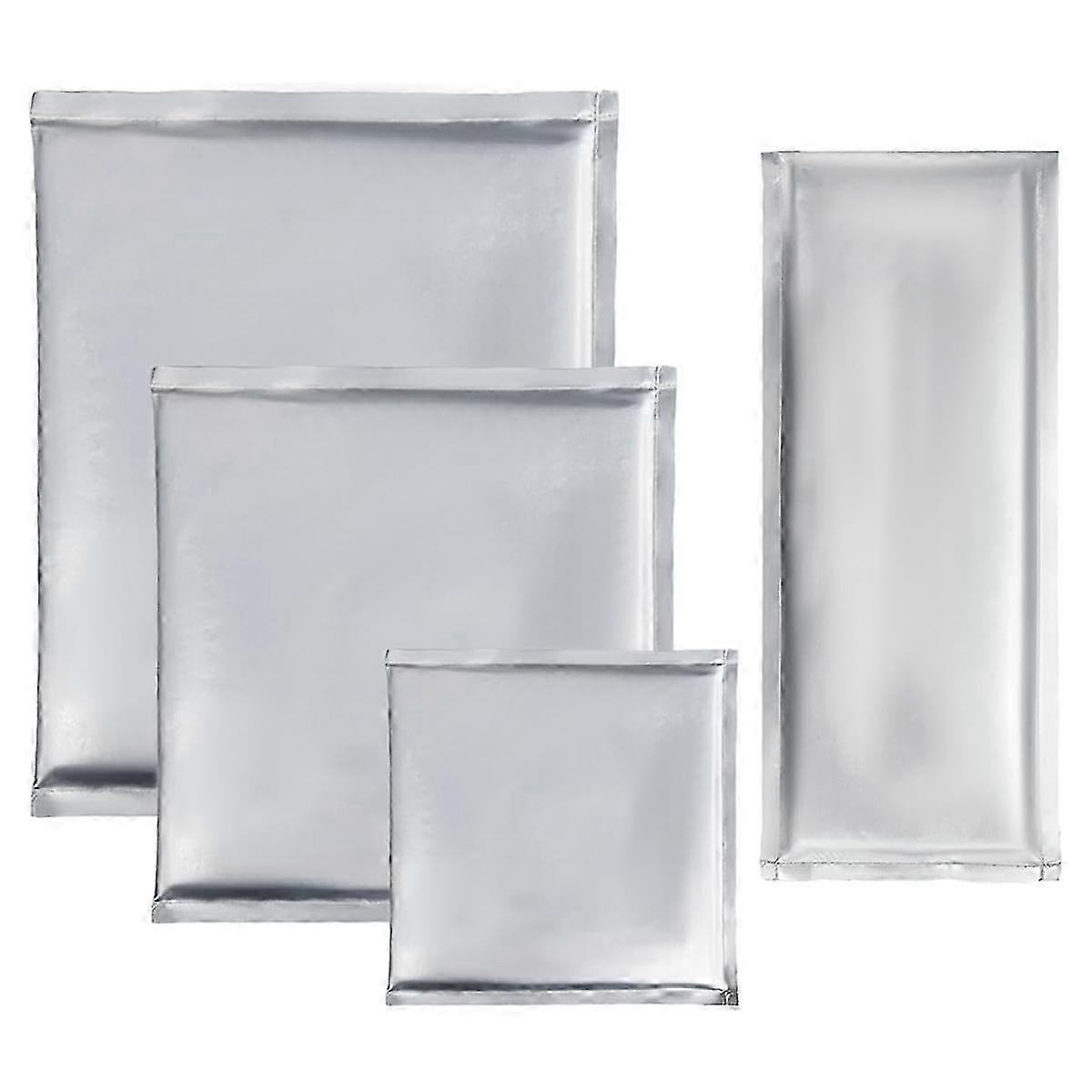 4 Pack Heat Press Pillow Mat Bundle - 4 Size Silver PTFE for Heat Press Projects