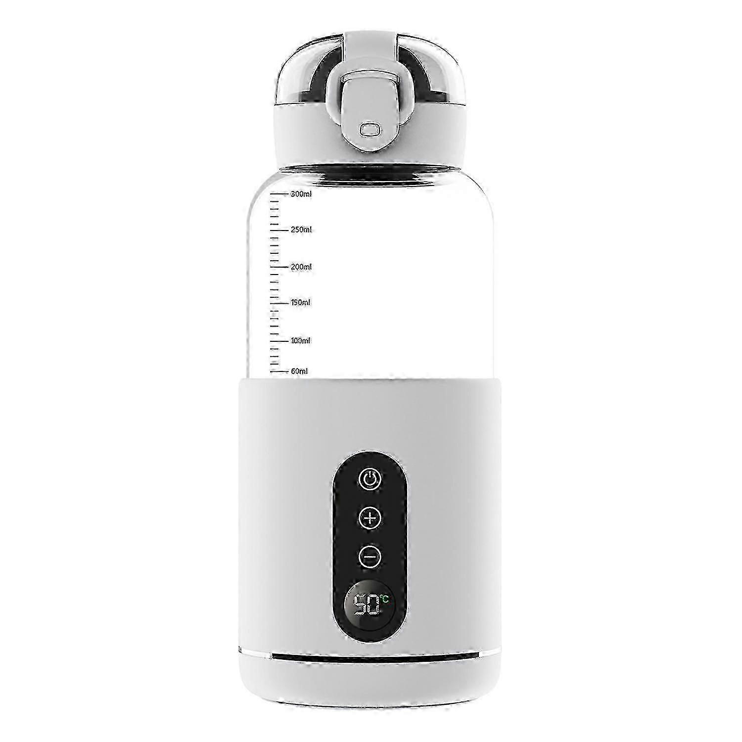 Portable Baby Formula Warmer 300ml - Built-In Battery With Precise Temperature Control For Travel Use_mm2 -CN-WR