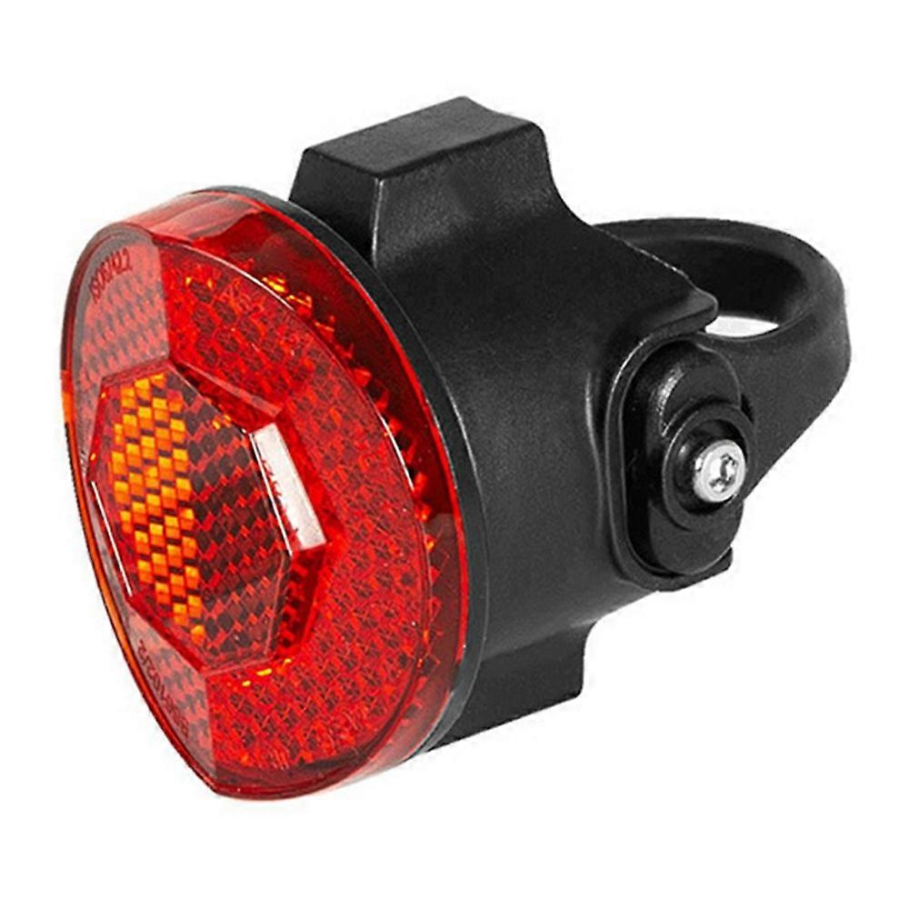 For AirTag Bicycle Tail Light Adjustable Angle Night Cycling Warning Lamp for Mountain Road Bike (wi