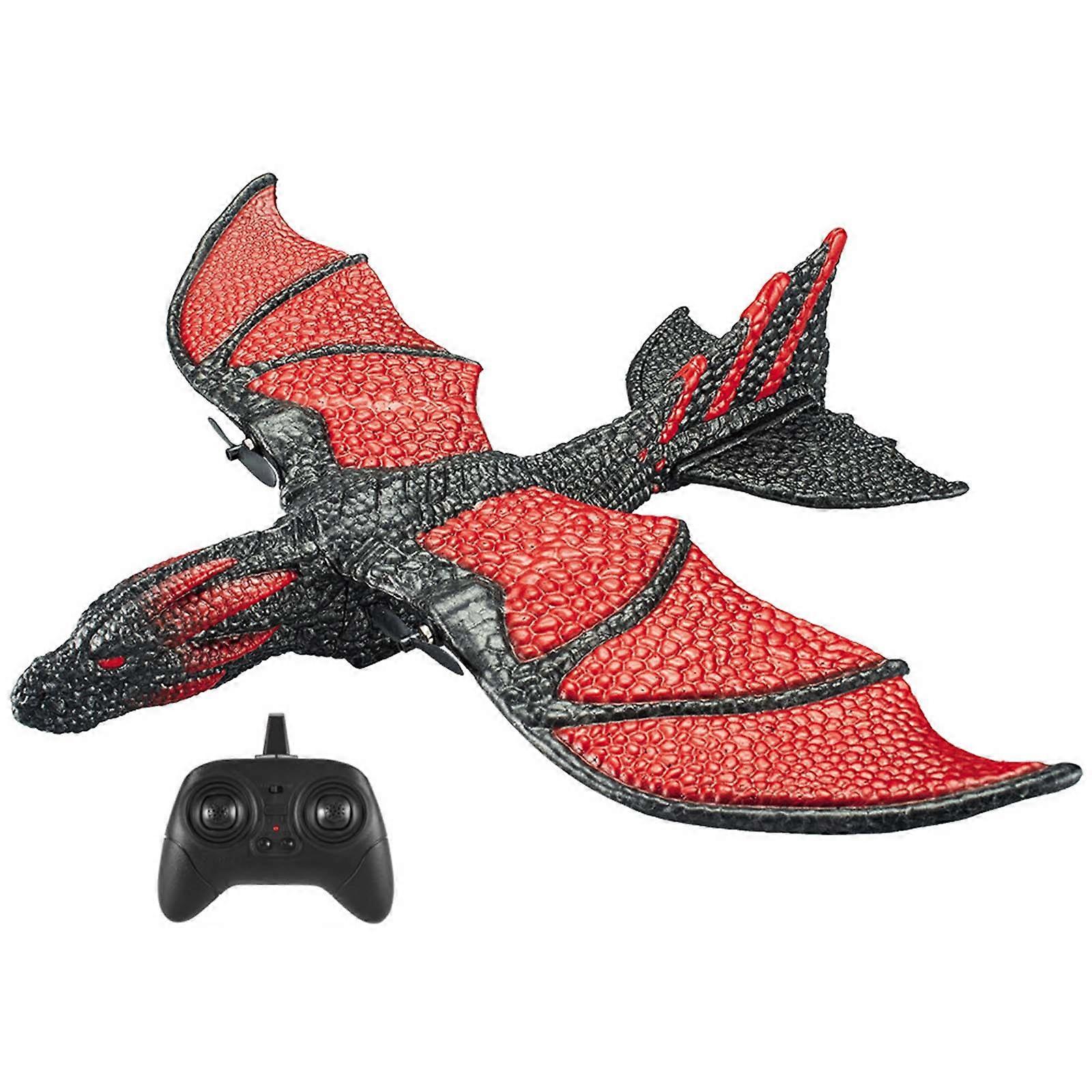 RC Airplane Remote Control Plane 2.4G Gravitys Sensor Aircraft Model Glider Dinosaurs Shape Stunt Roll Jet Kids Toy