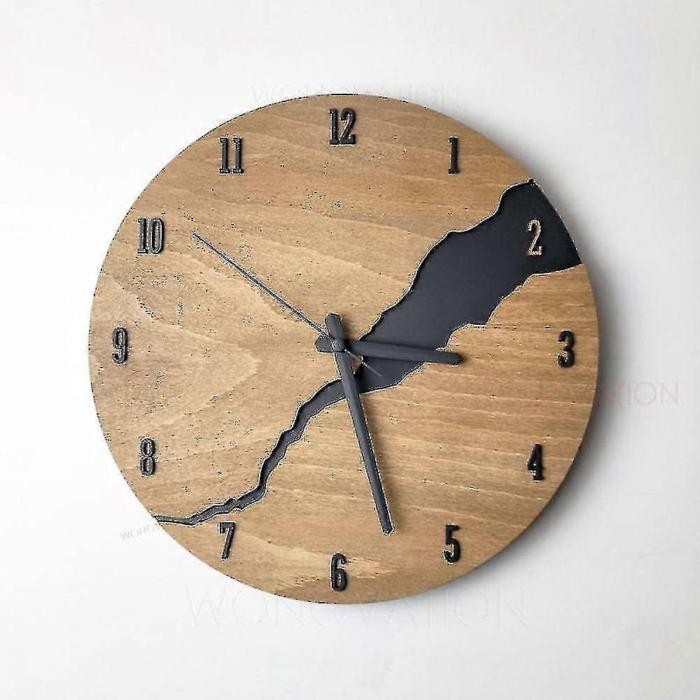 Silent Non-ticking Clockclockminimalist Clock For Homeroomofficeb-ssxjv