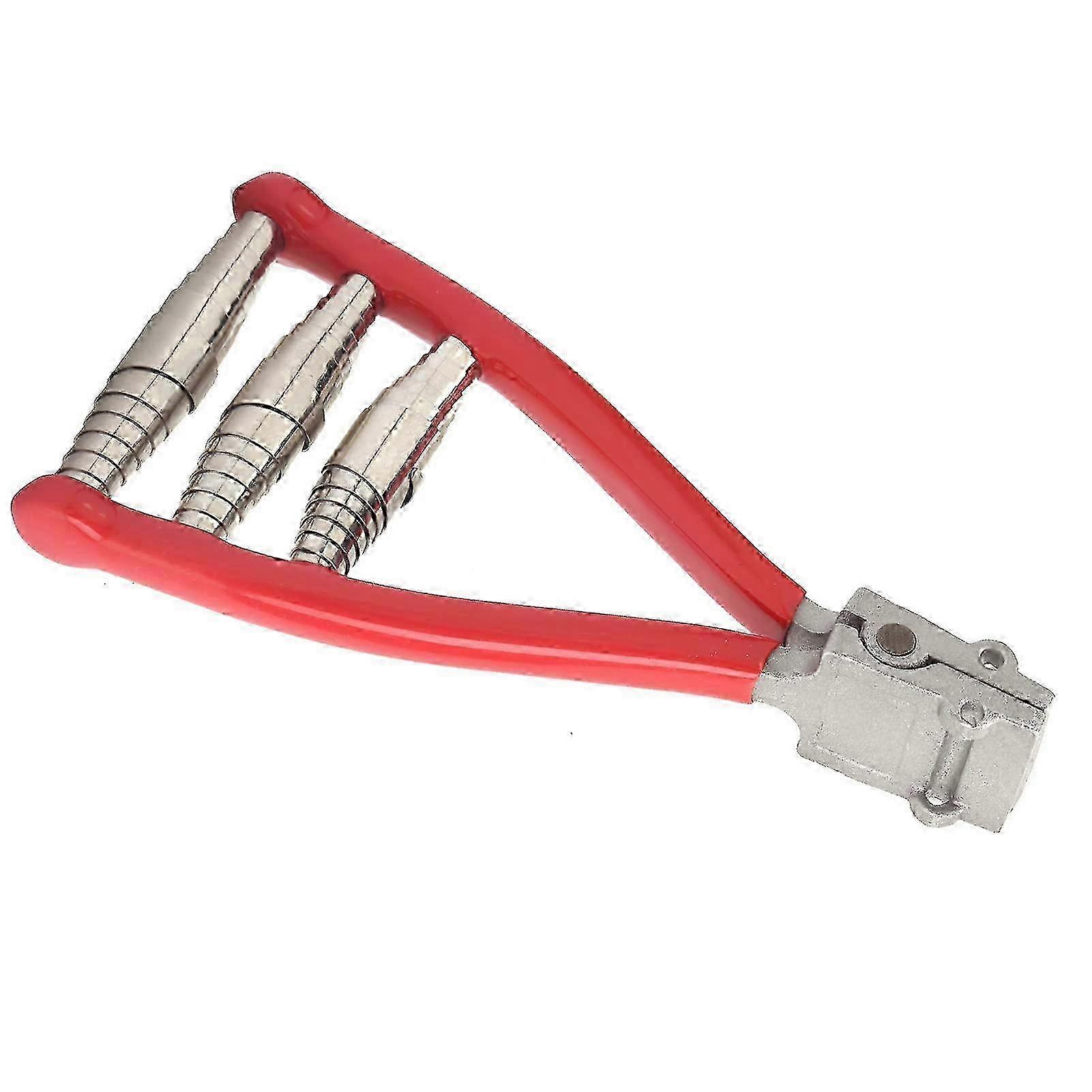 Tennis Racket Stringing Clamp, 3-Spring Starter Tool for Badminton & Tennis