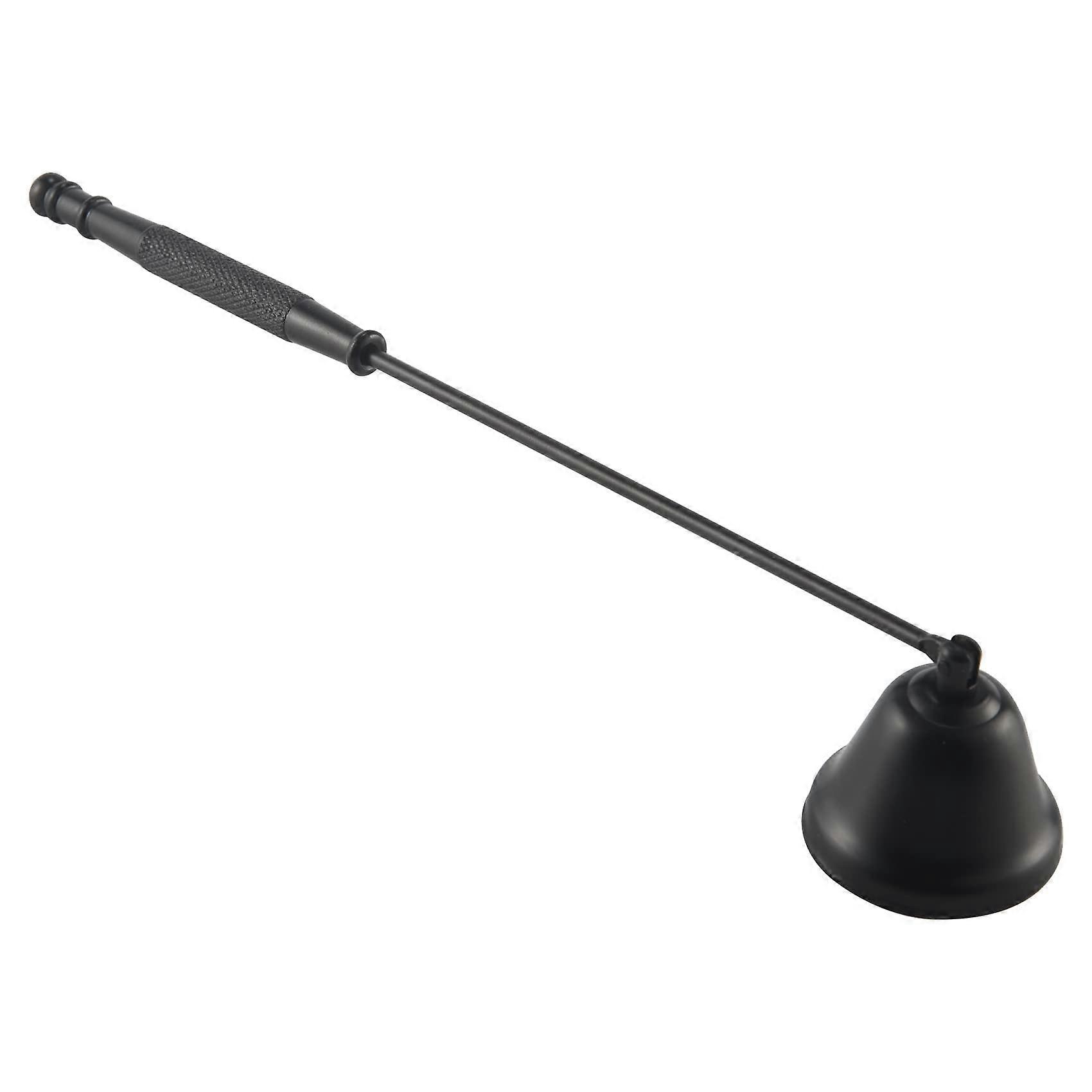 Candle Wick Damper Stainless Steel Candle Flame Trimmer Bell Shaped Oil Lamp Scissors Wax Candle Fire Extinguisher Black Ref: 1552