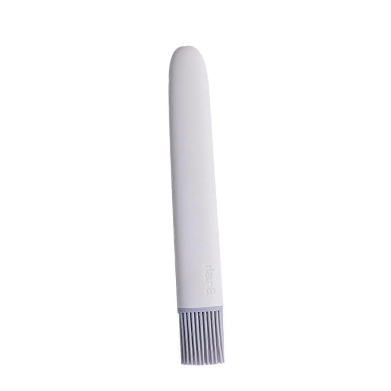 Barbecuesaucebrush with silicone bristles heatresistant for grilling for brushing chicken steaks gray 20.531.5cm
