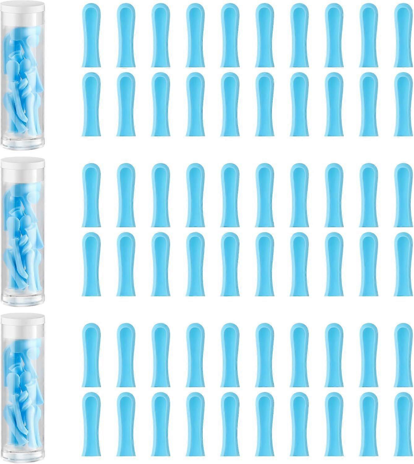 60pcs Ear Wax Removal Replacement Tips for Ear Camera Ear Spoon Tips for Dry/Wet