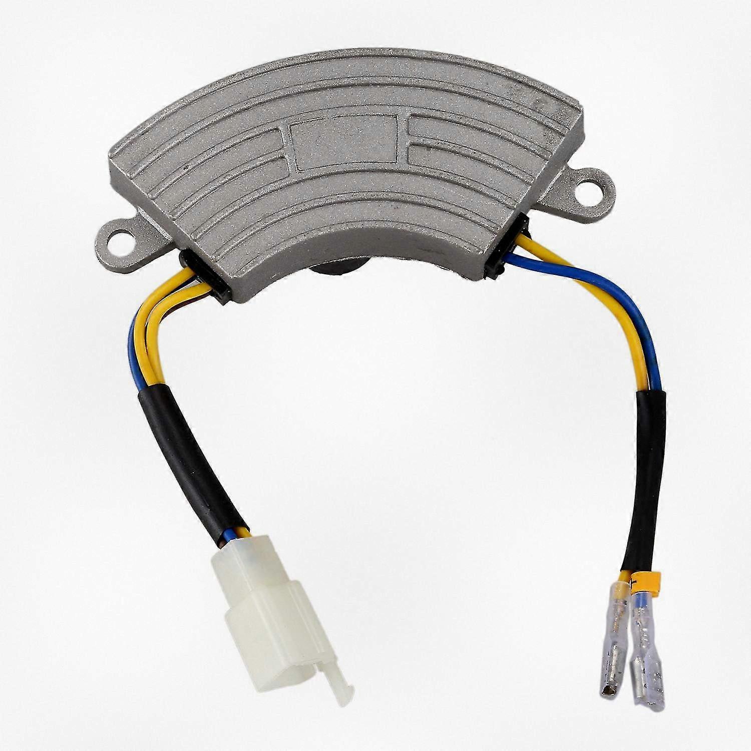 Grey Aluminum Shell Automatic Voltage Regulator AVR for 2KW-3KW Petrol Generator with Stable Power Output