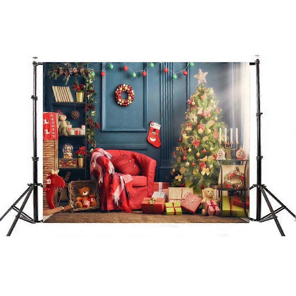 Photography Background Christmas Style Rectangle Mural Pictorial Cloth 5x3ft Home Use Studio Use 1Pack