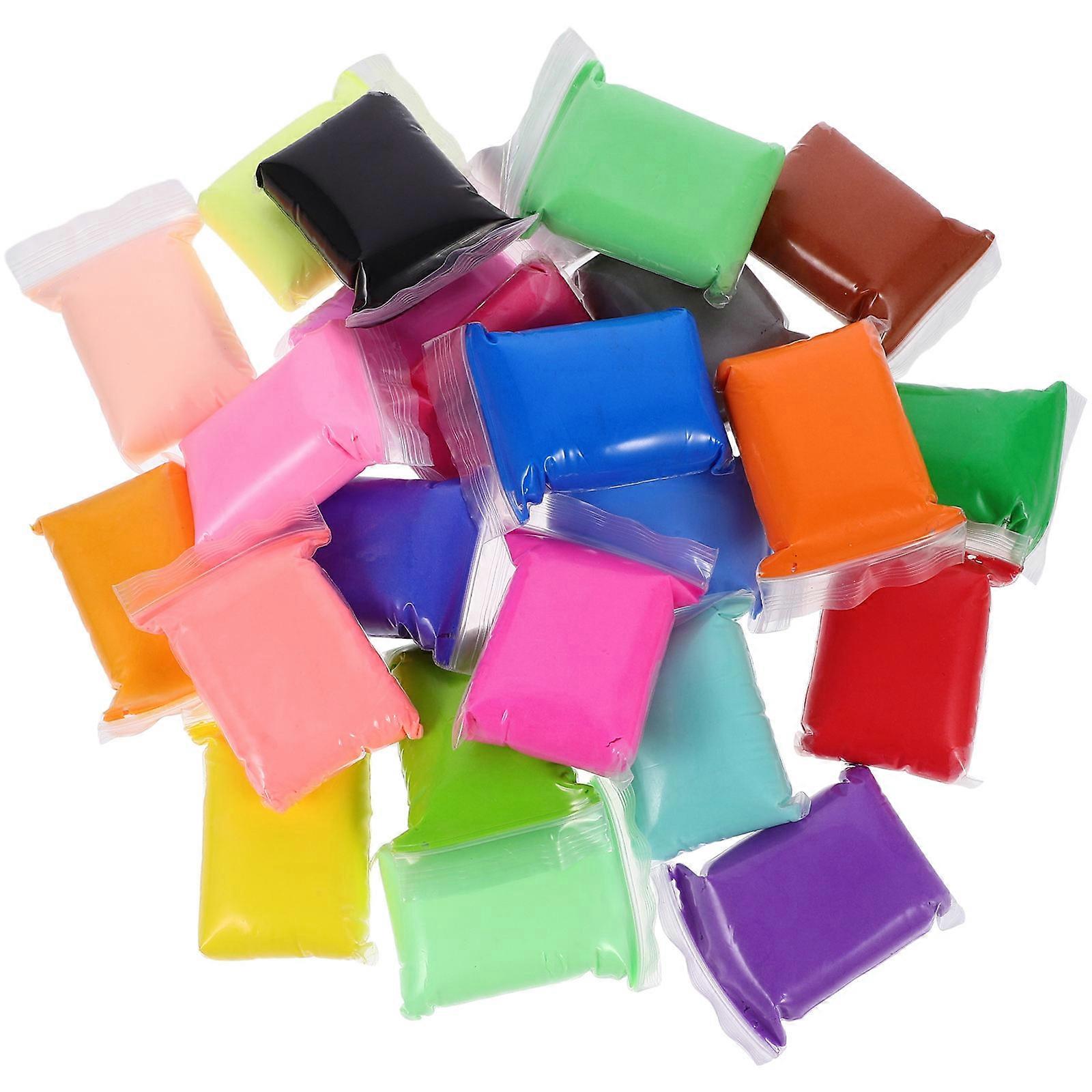 Modeling Clay for Sculpting Molding Clay for Kids Stretchable Plastic 24 Packs