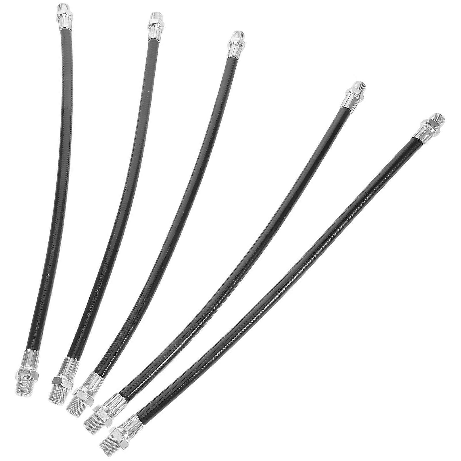 グリースホースフレキシブル高圧潤滑クイックリリース漏れ防止自動車産業用5個