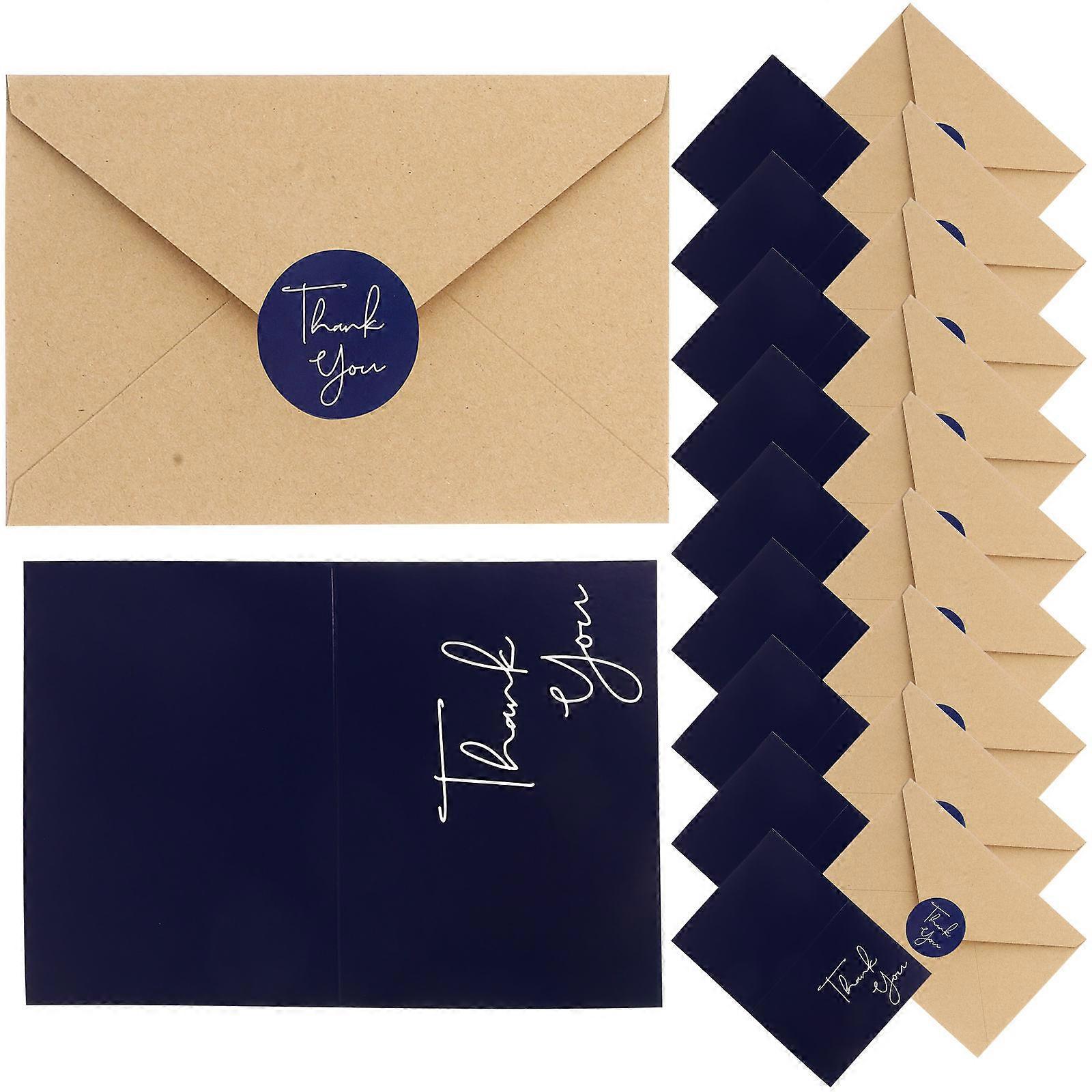 Thank You Cards for Teachers – 10 Sets with Envelopes for All Ages, Ideal for Personal Messages and Appreciation
