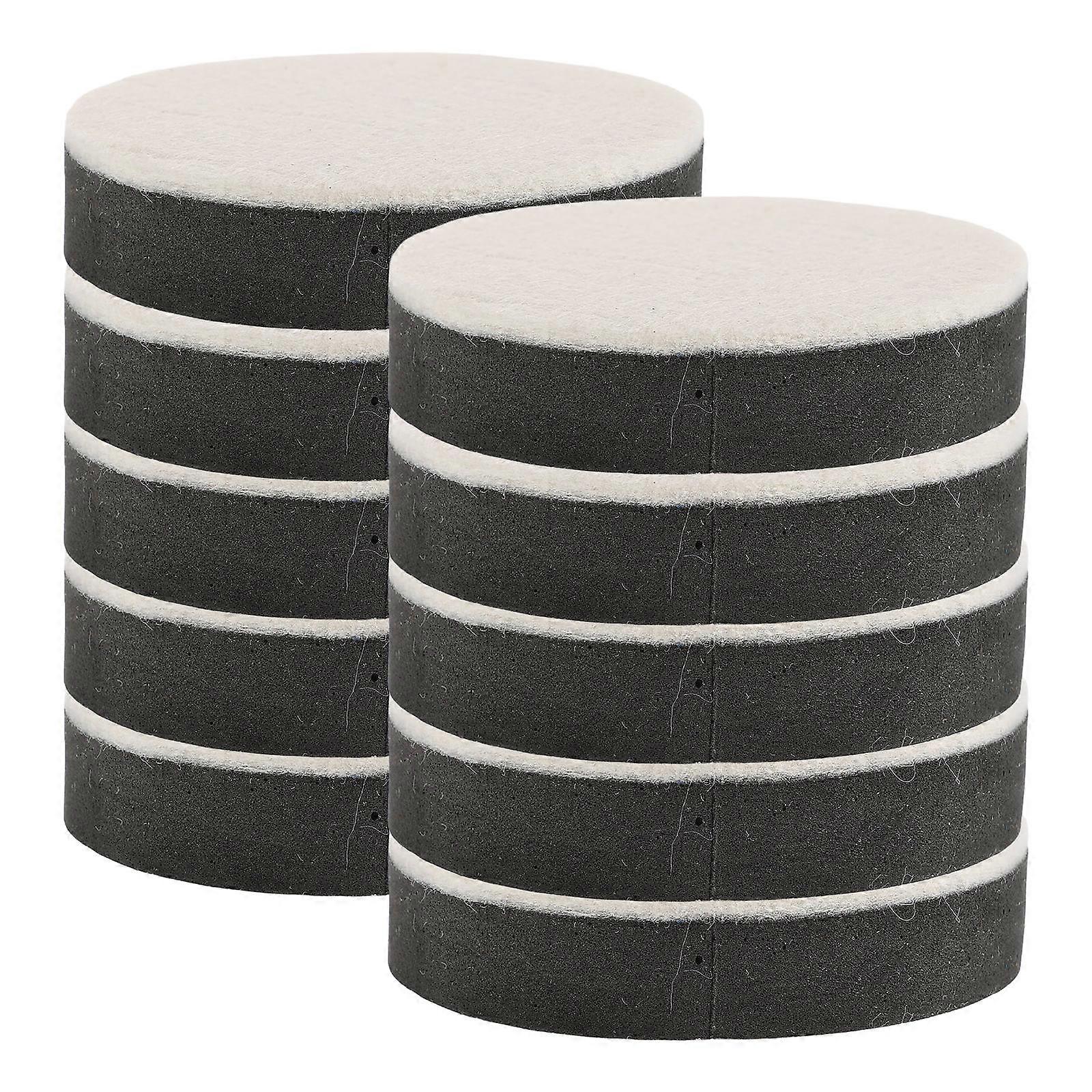 10pcs Round Felt Pads, Non Slip Furniture Leg Risers for Table Bed Feet Protection, Versatile Cushioning with Modern Design for Furniture Elevation