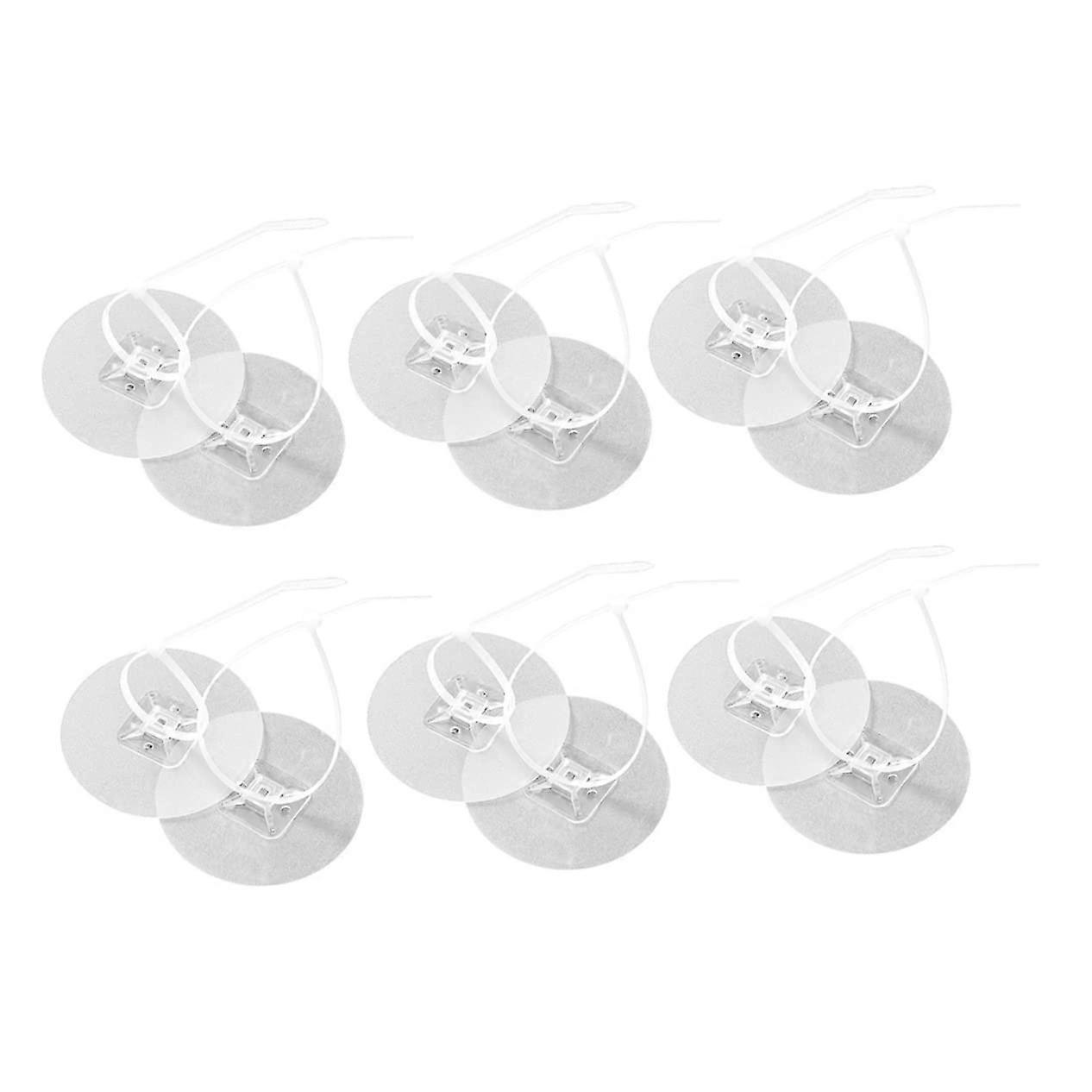 Anti-Drop Furniture Safety Set - Wall Anchor for Drywall Support, PVC Material, White Color, 1 Set