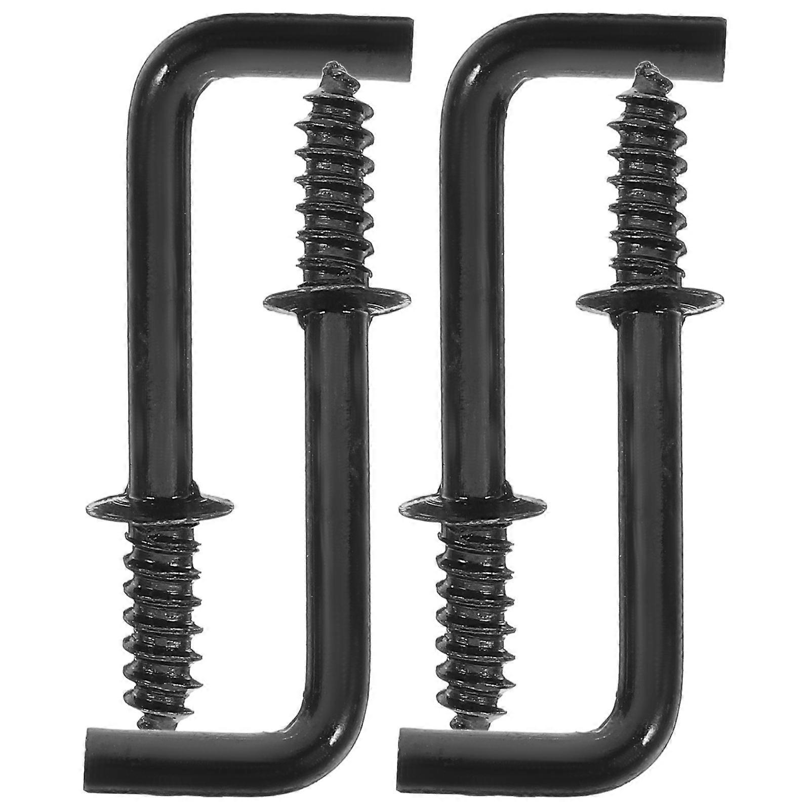 Mini Shaped Screw Hooks, 100PCS Self Tapping Metal Hooks for Hanging Jewelry, Picture Frames & Decorations – Bendable Design for Easy Installation