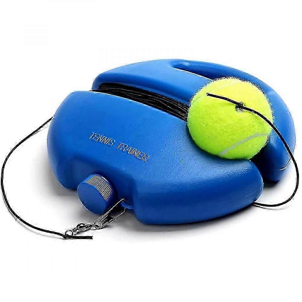 Tennis Practice Equipment Set With Trainer Balls And Strong Base For Solo Training, Improve Swing Rhythm And Footwork, Easy To Carry And Store DBV--
