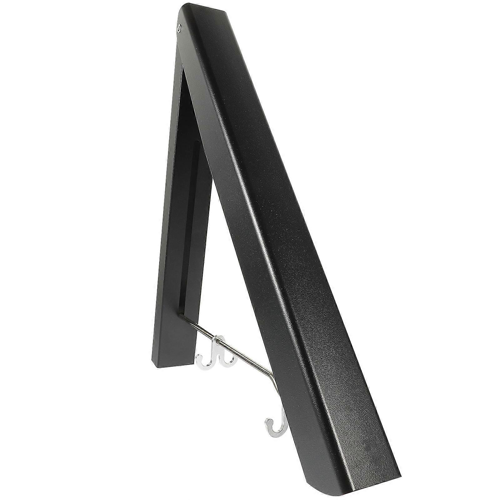 Metal Clothes Hanger Wall Mounted Drying Rack Retractable Wear-Resistant 1Set