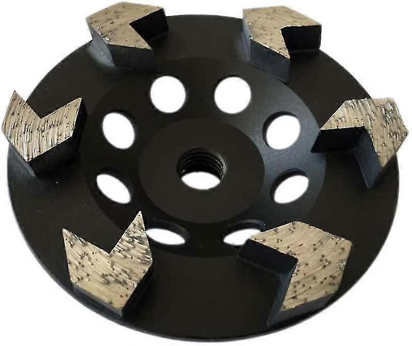 Grinding Wheel for Paint, Epoxy, Mastic, Coating Removal (7 T-seg - 5/8-11 Arbor)