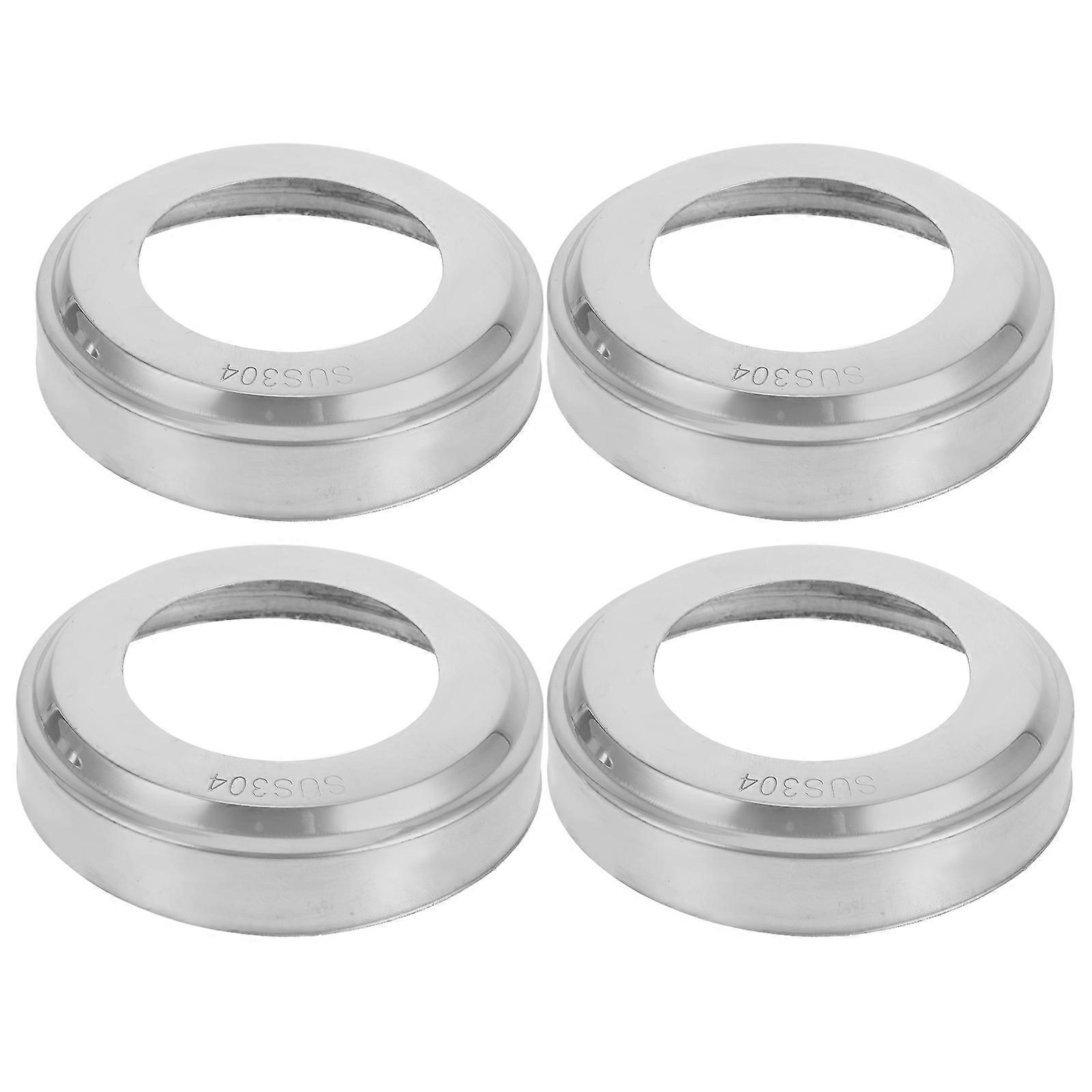 Inground Pool Accessories Stainless Steel Escutcheons For Pool Handrails And Ladders 4Pcs