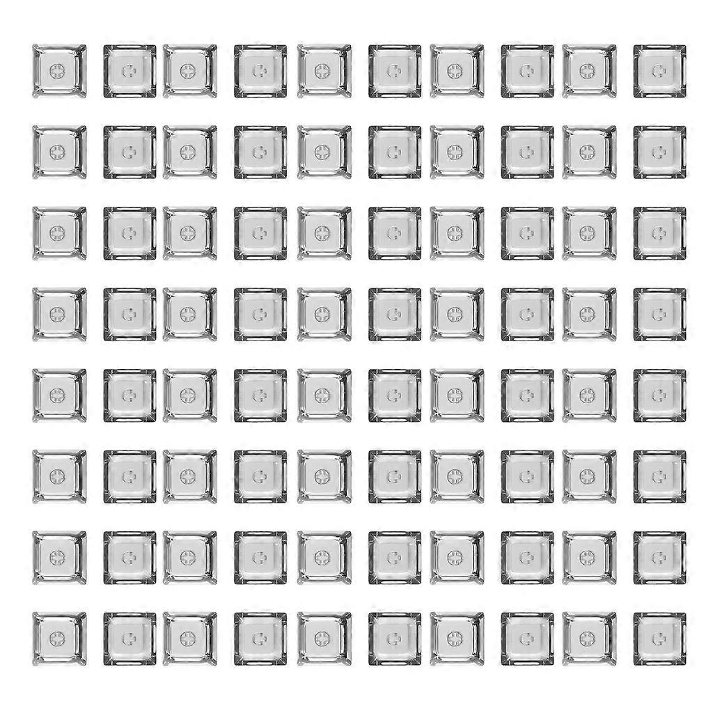 1U Transparent XDA Keycaps for Gamng Mechanical Keyboard 1U 1.4mm thickness 8-1000PCS