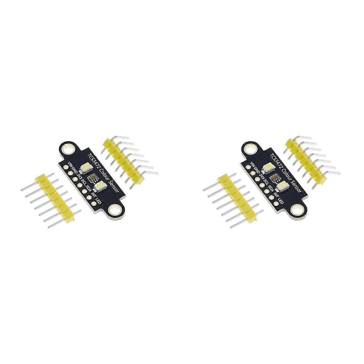 Color Sensor TCS3472 RGB Sensor Color Recognition Module,Double Hole