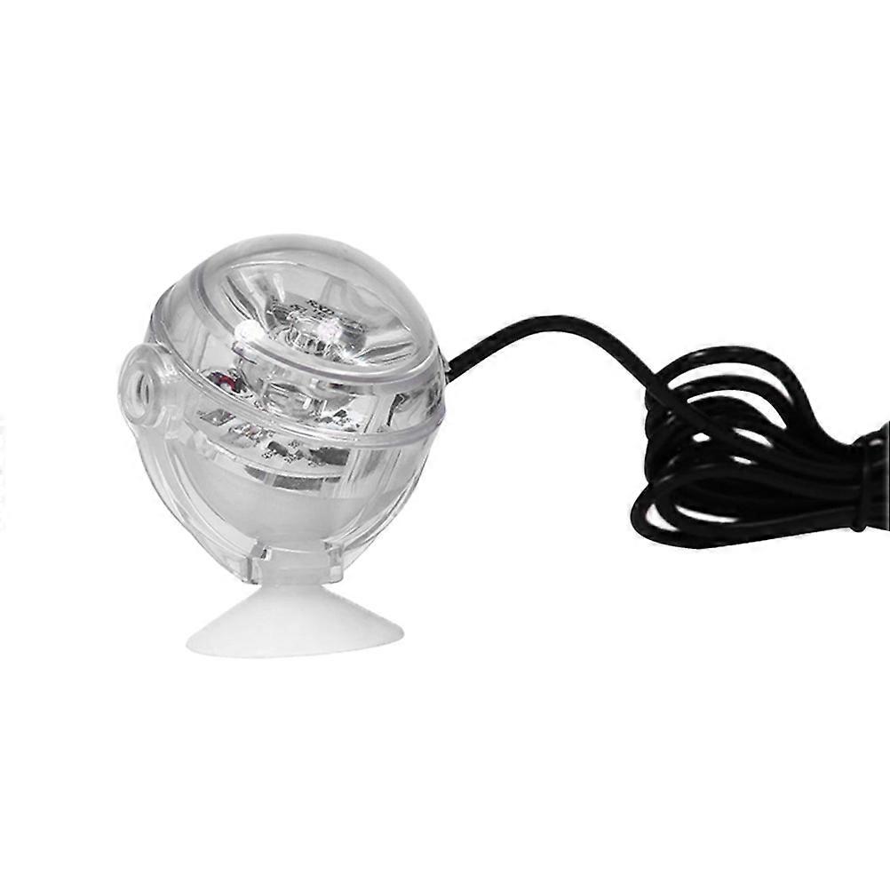 Aquarium Led Light For Fish Tank Red Color Convex Lens Waterproof Strong Light Gather Ability For Sea Water Use 1Set