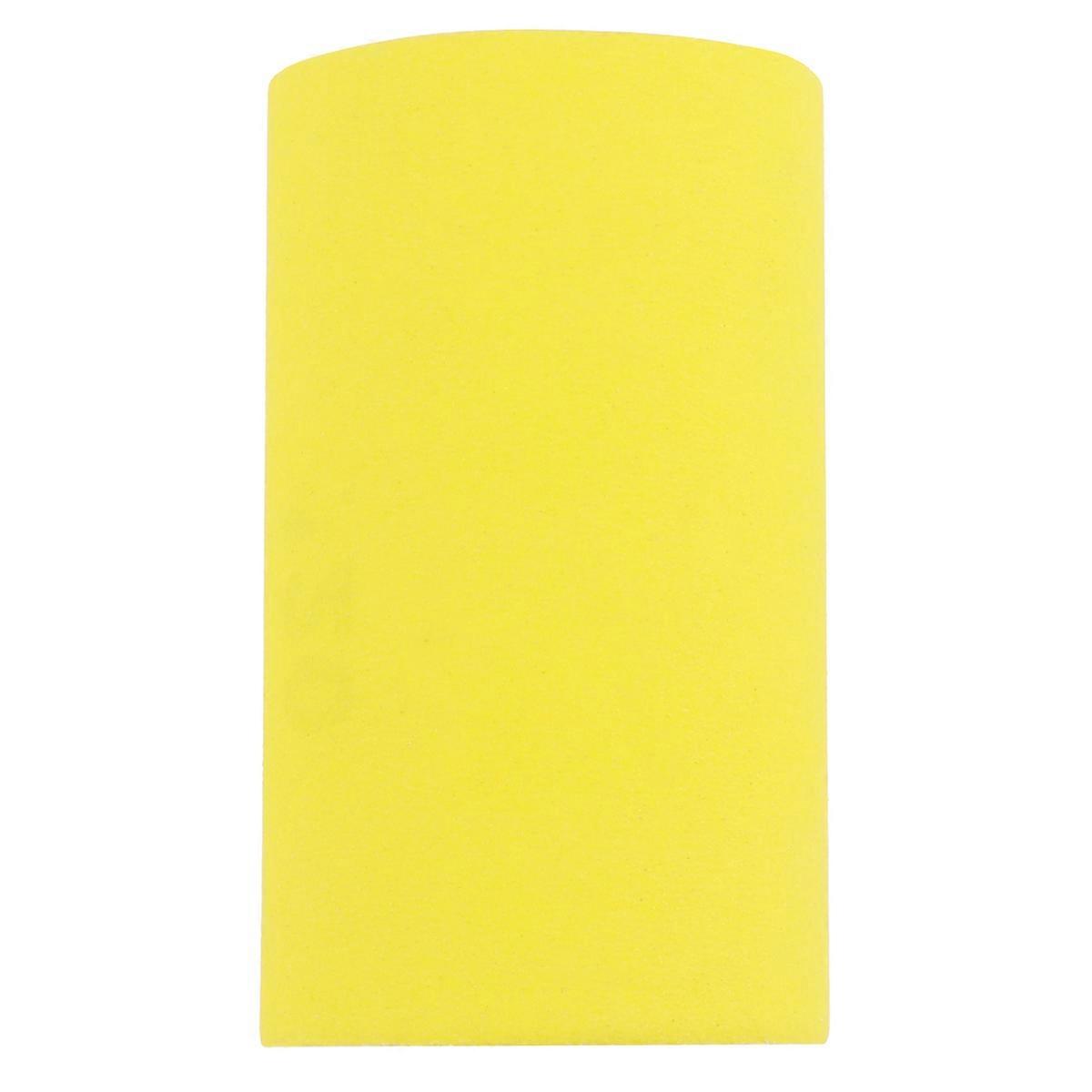 Flocking Sandpaper Roll Yellow Buffing for Metal Polishing Hardware Projects 120 Mesh 1Set