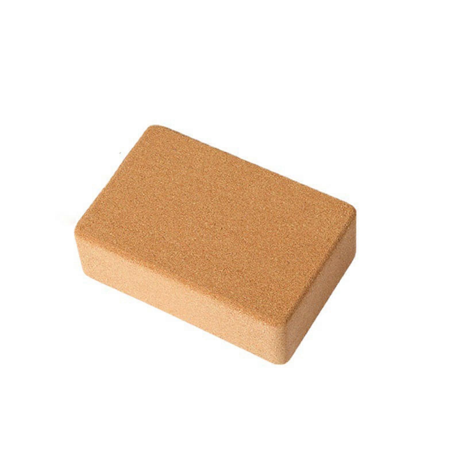SlipResistant Cork Yoga Block, Quality, Ergonomic, EcoFriendly, Durable