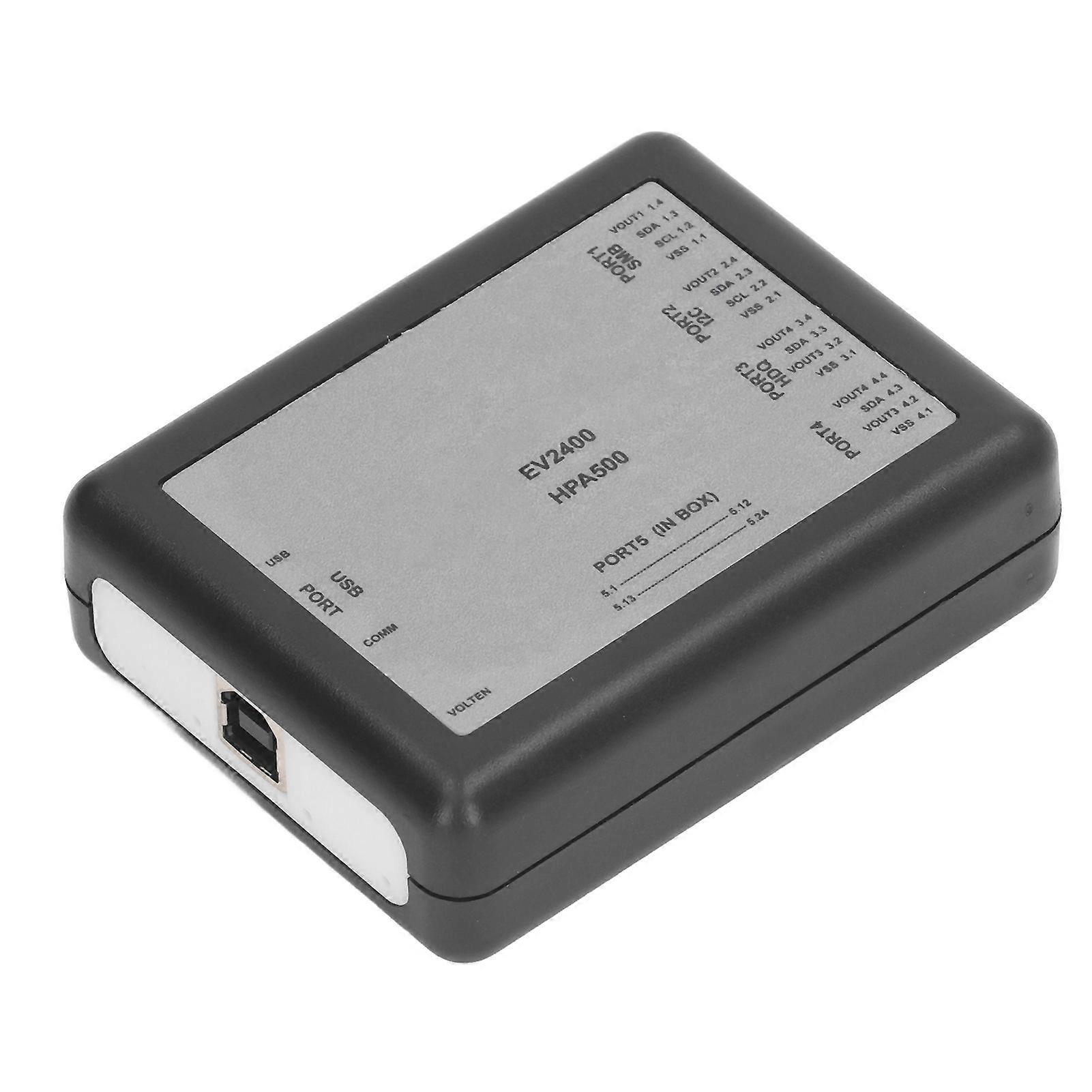 Battery Repair SMB Comm Box EV2400 Battery Detection Debugger Case with Connecting Cable 