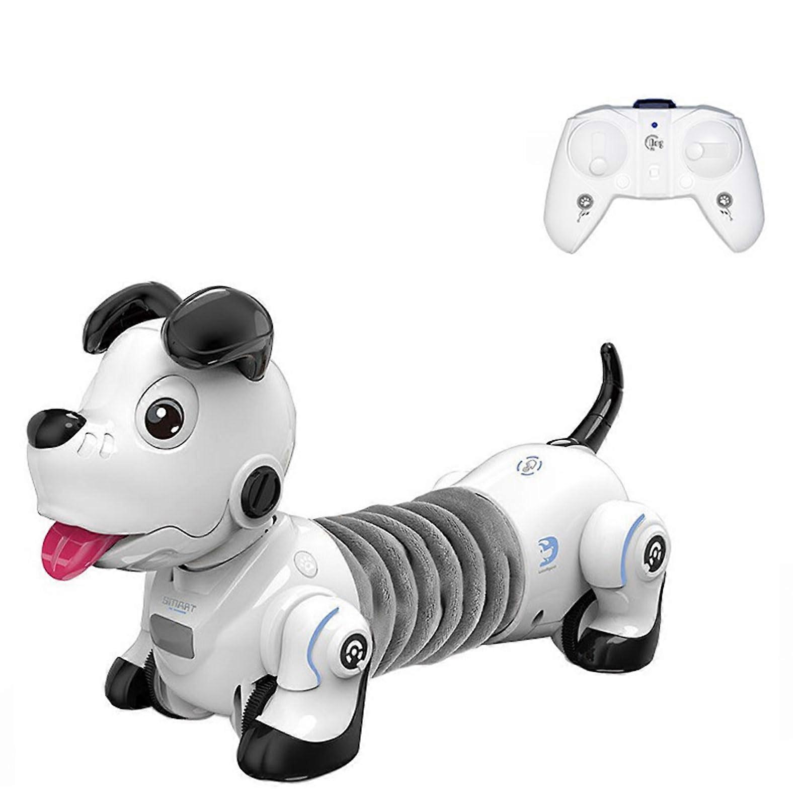 Interactive Robot Dog Toy, Robotic Dog with Music, Intelligent Toy, Electronic Pet Dog, Stunt Dog Robot, Dachshund Dancing Robot