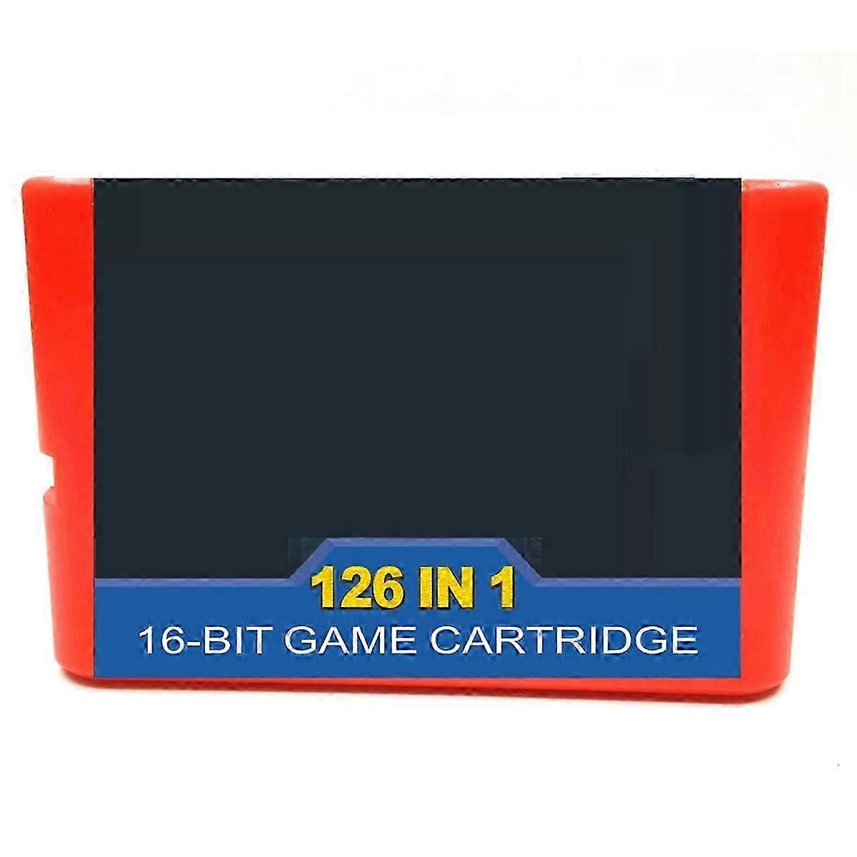 126 games in one 16 bit Game Card for consoles,B