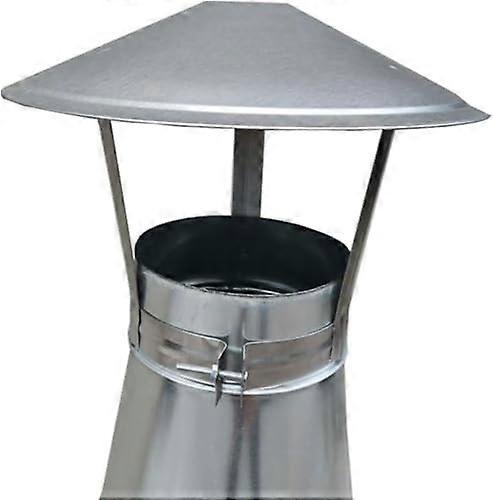 Kaminabzugshaube Edelstahl-Rohrende 150mm Regenschutzkappe für Regen Schnee 5.9 Inch Wetterfest kompatibel