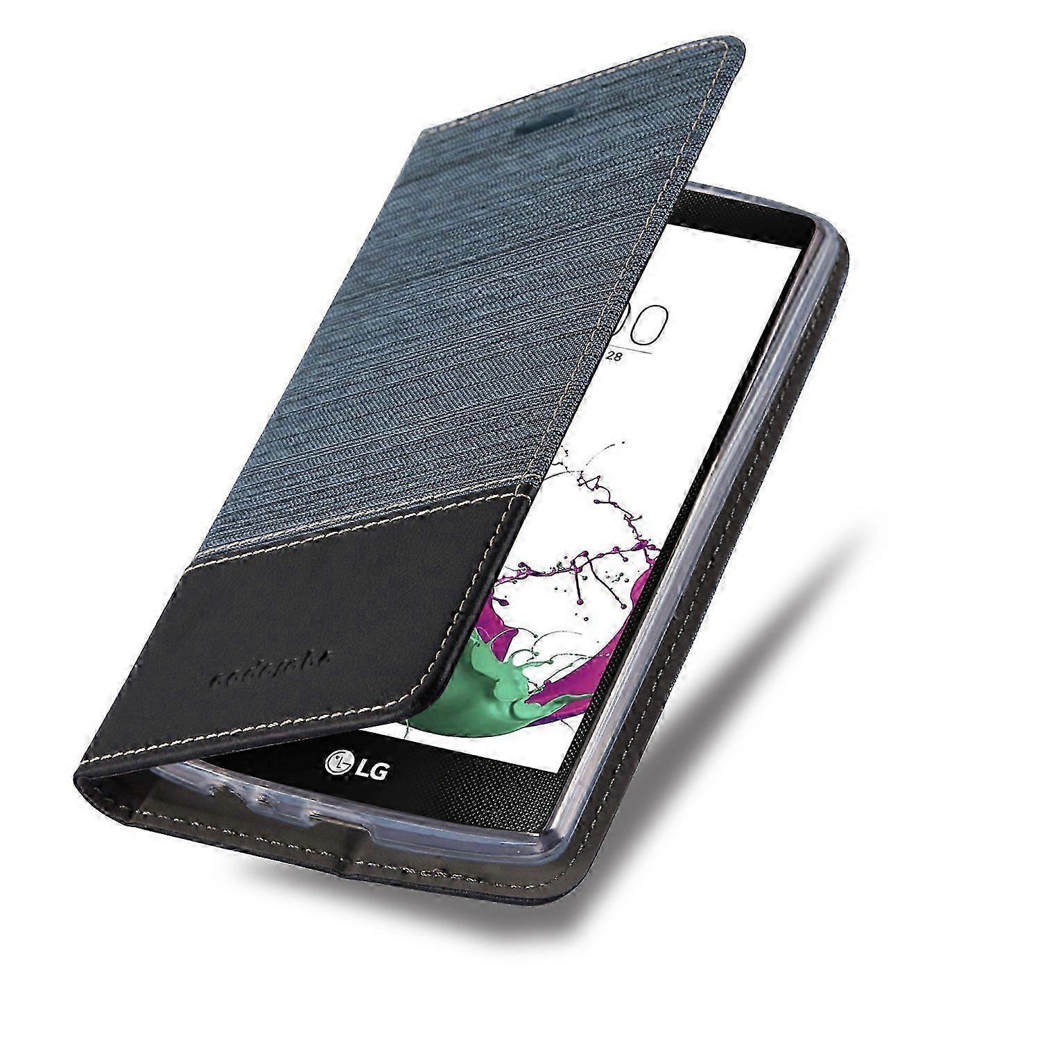 Protective Case for a Certain Brand G4 / G4 PLUS - Jeans Style with Stand Functionality