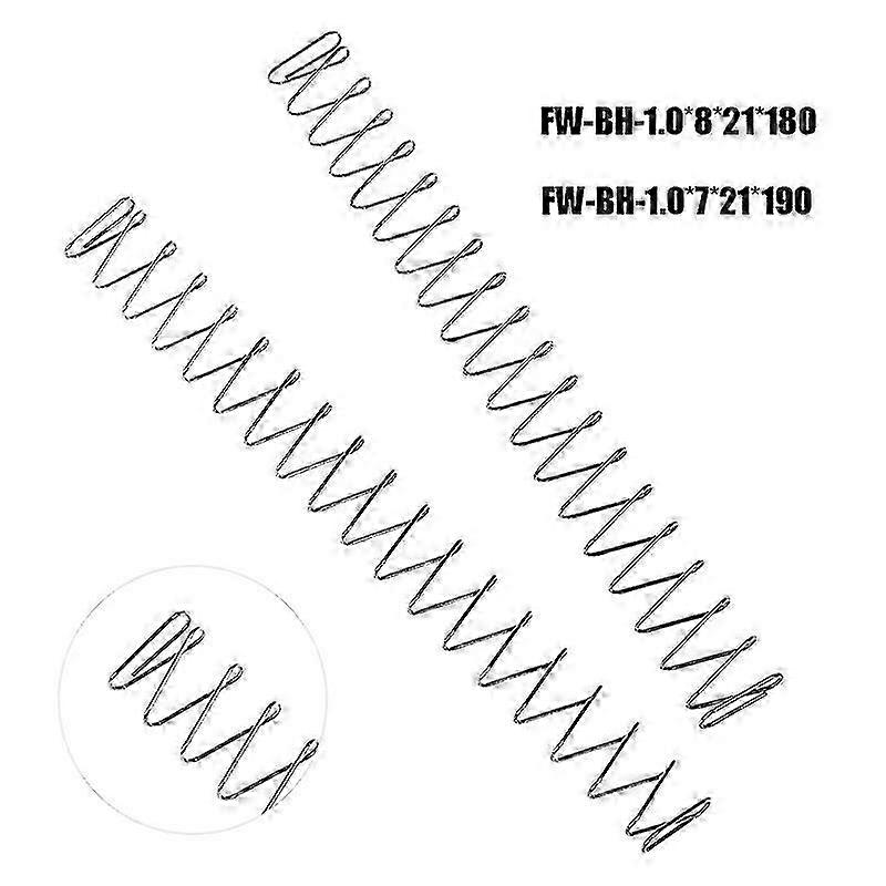 Heavy-Duty Square Compression Springs, 10mm Flat Wire for Industrial Applications