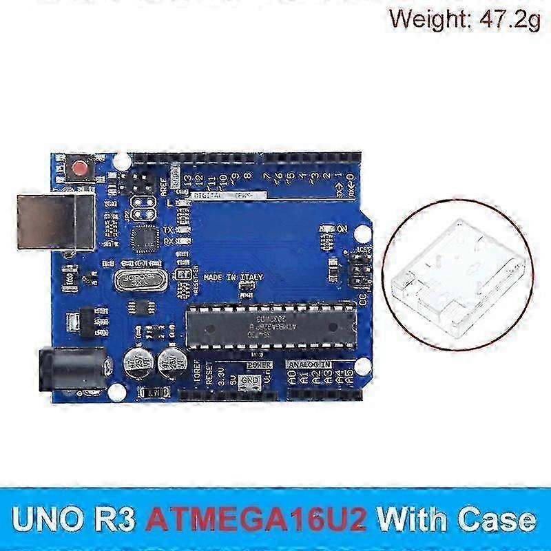 Development Board Compatible with Arduino Uno R3 ATMEGA328P Chip CH340G and WeMos ESP8266