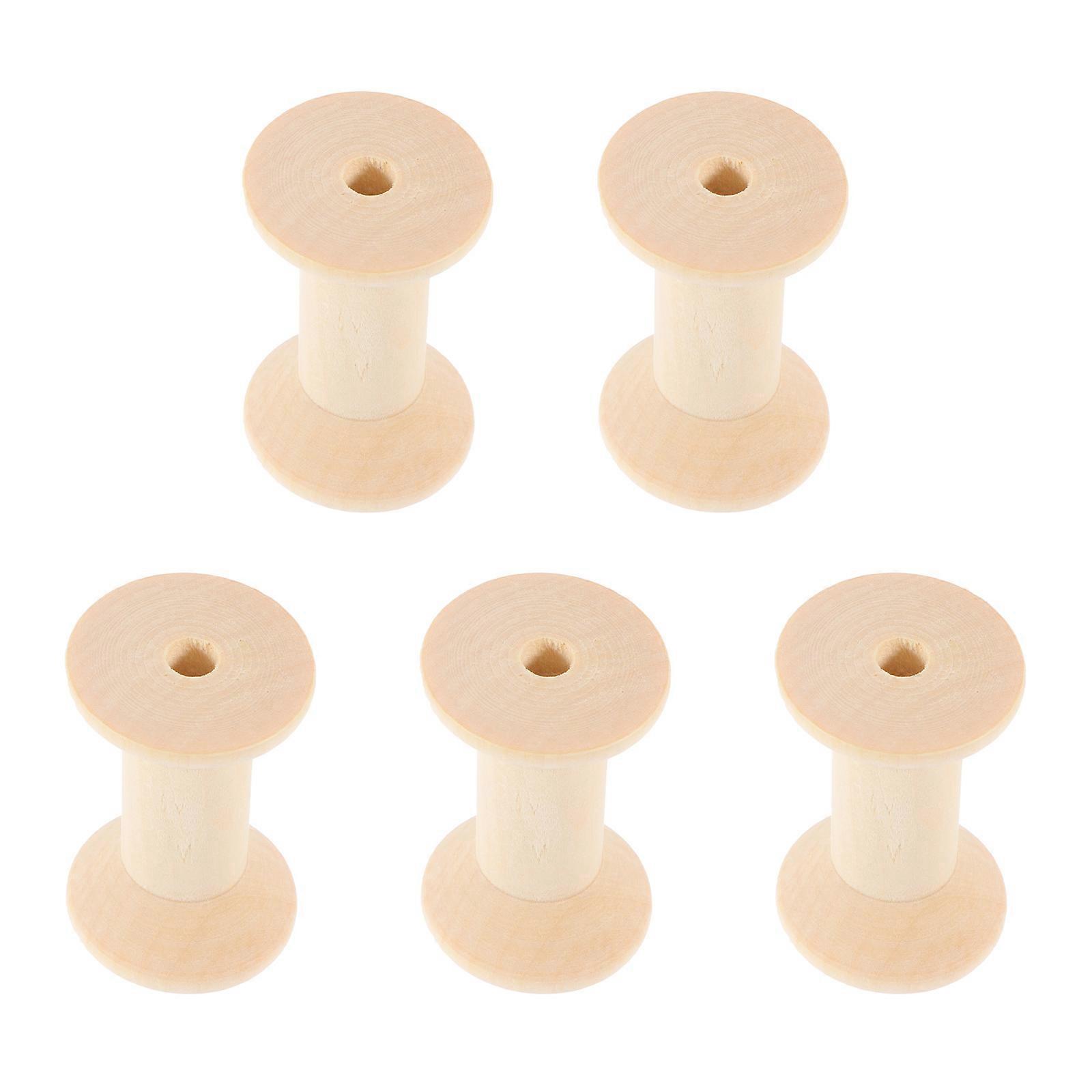 DIY Winding Spool Sewing Projects Decorative Crafts 45X28Mm Synthetic Material