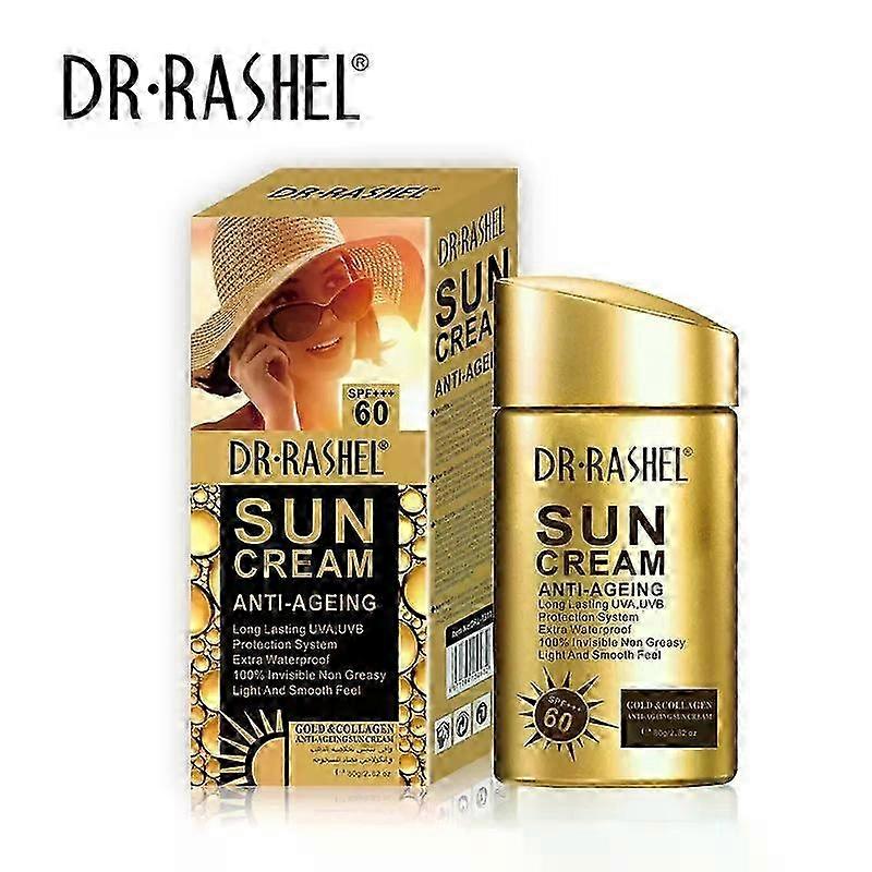 Anti Aging Sunscreen for Face and Body, Sun Screen Protector Walerproof, Non Greasy, Light and Smoot