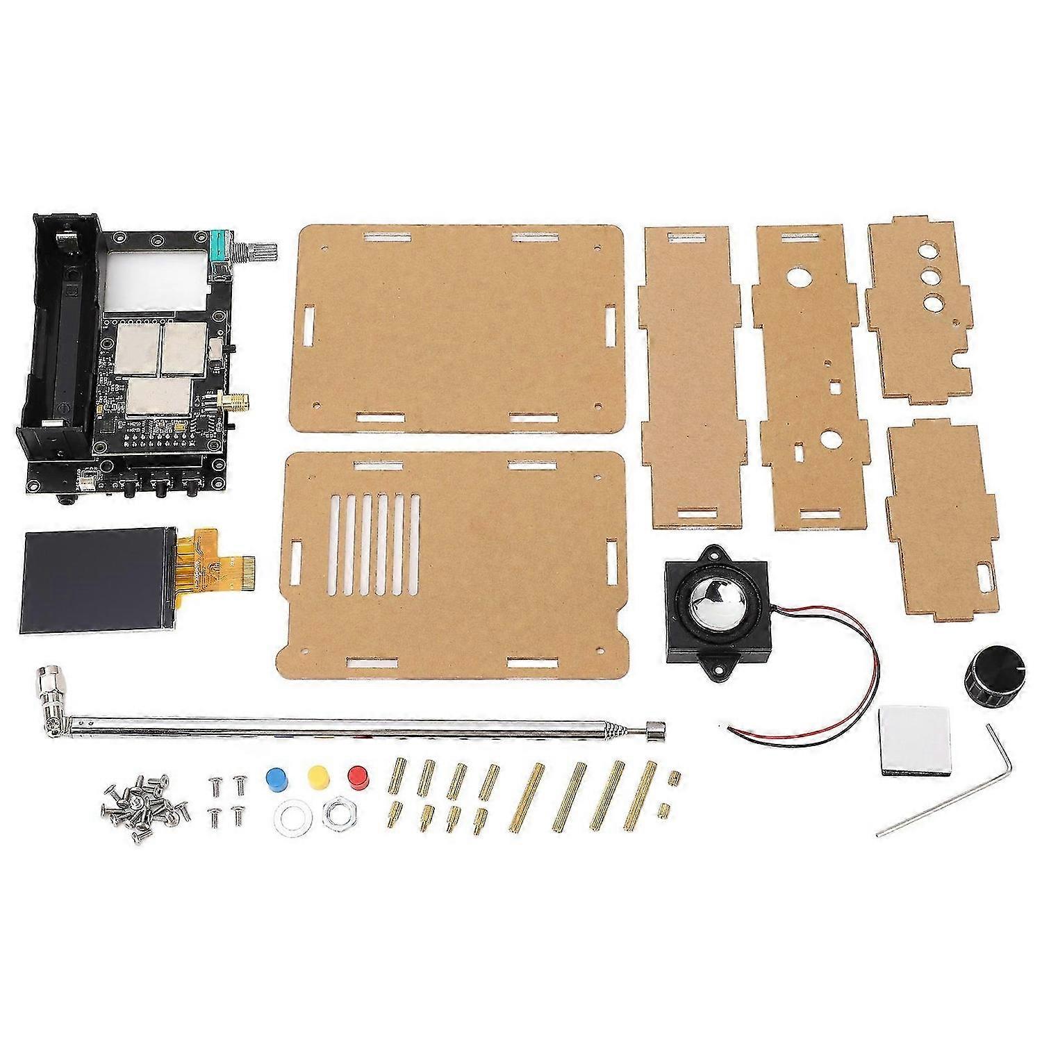 Full Band Radio Receiver Kit FM AM MW SW SSB LSB USB Sound Receiver 118137MHz Aviation Band UHF Extension