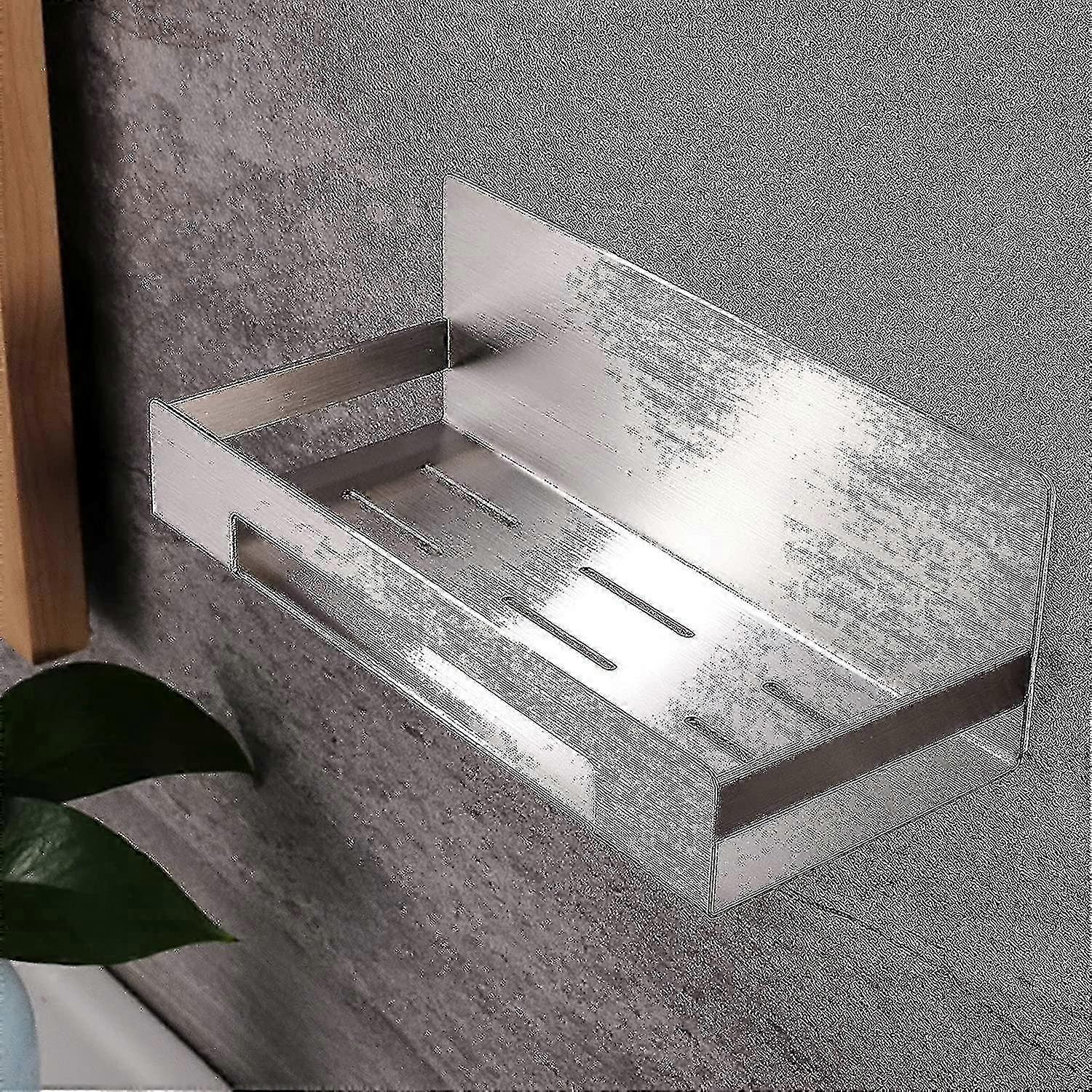 Bagno Doccia Rack Trapano Scaffale Libero Autoadesivo Doccia Cestino Sus304 Acciaio Inox