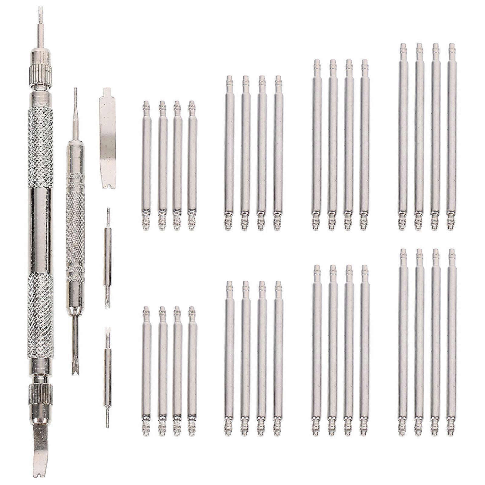 Watch Band Pin Replacement Kit with Spring Bar Removal Tools for Easy Strap Adjustment and Watch Repair – Complete Accessories for Watch Maintenance