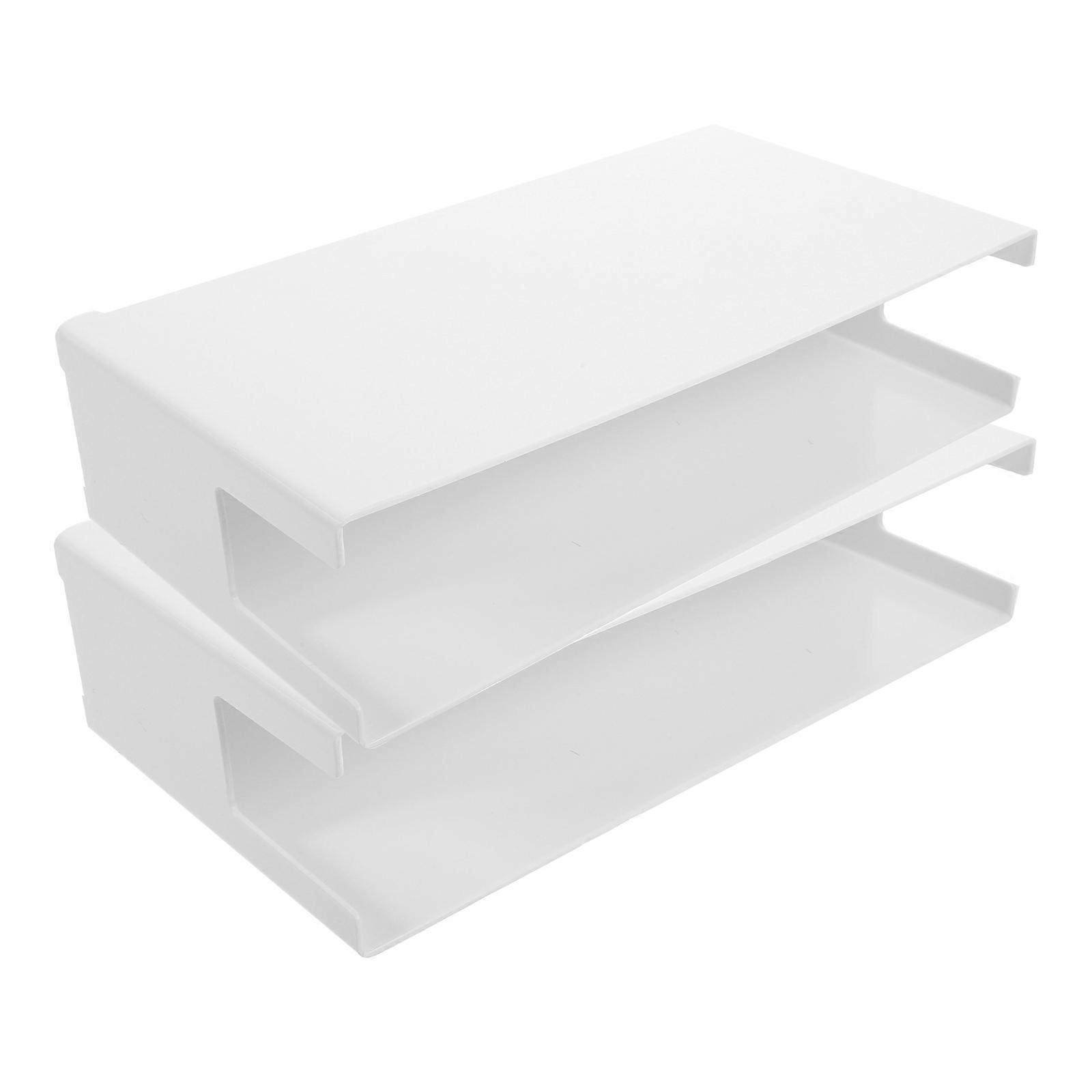 Document Storage Rack Durable Desktop Organizer for Magazines Files Mail Practical Design Office Use Keep Workspace Tidy