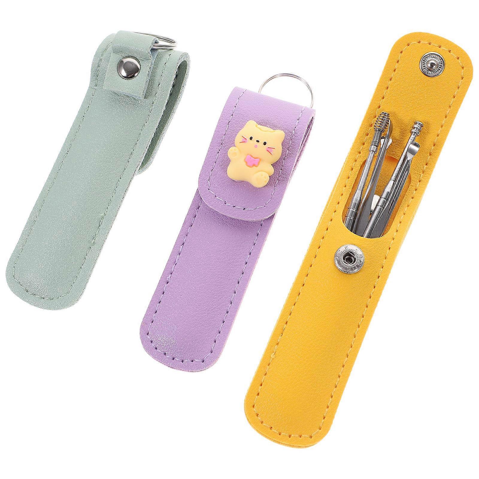 Earwax Picker Cartoon Ear Cleaning Tool for 3Sets of Household Use