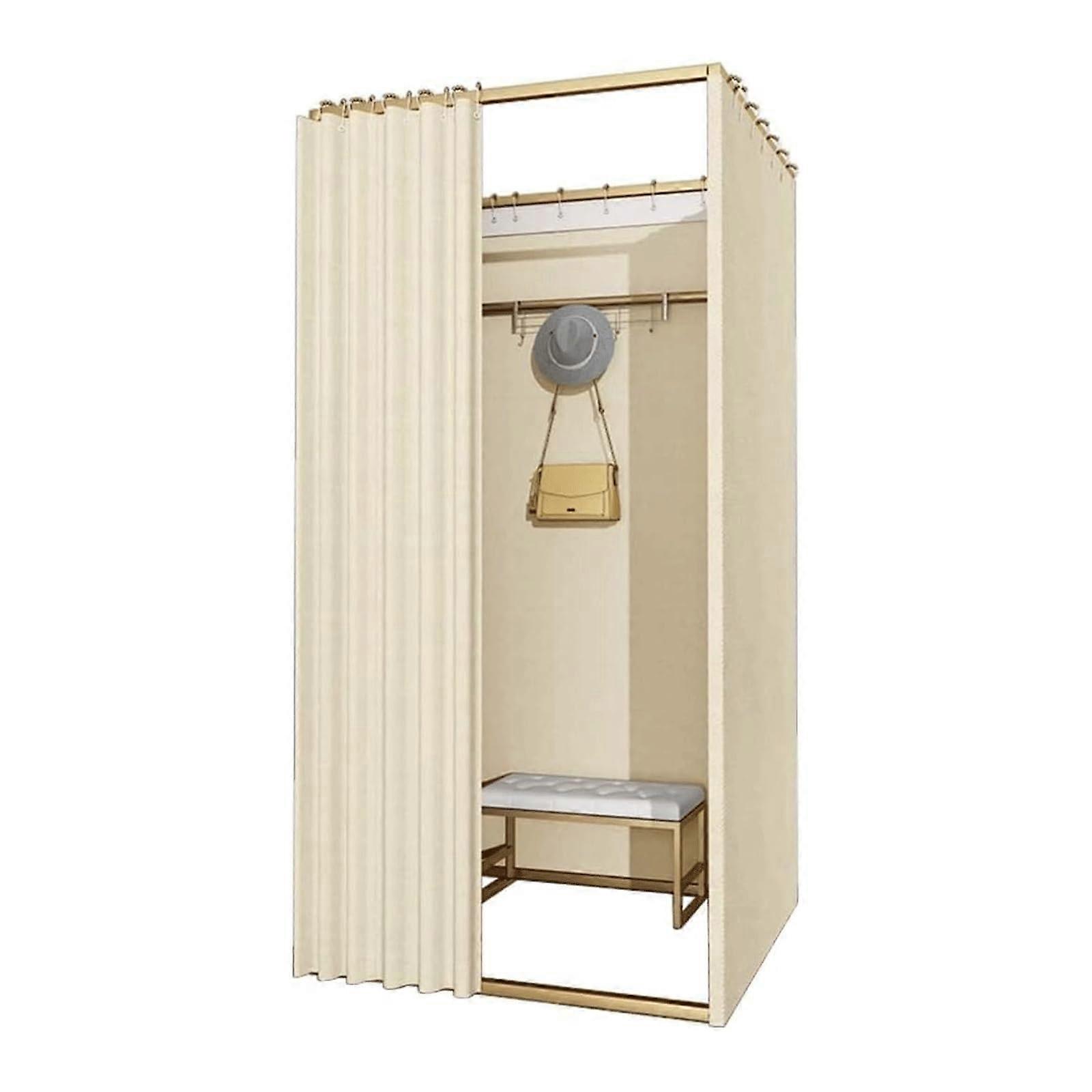 Changing Room Creative changing room, large space, changing room with sun protection curtains