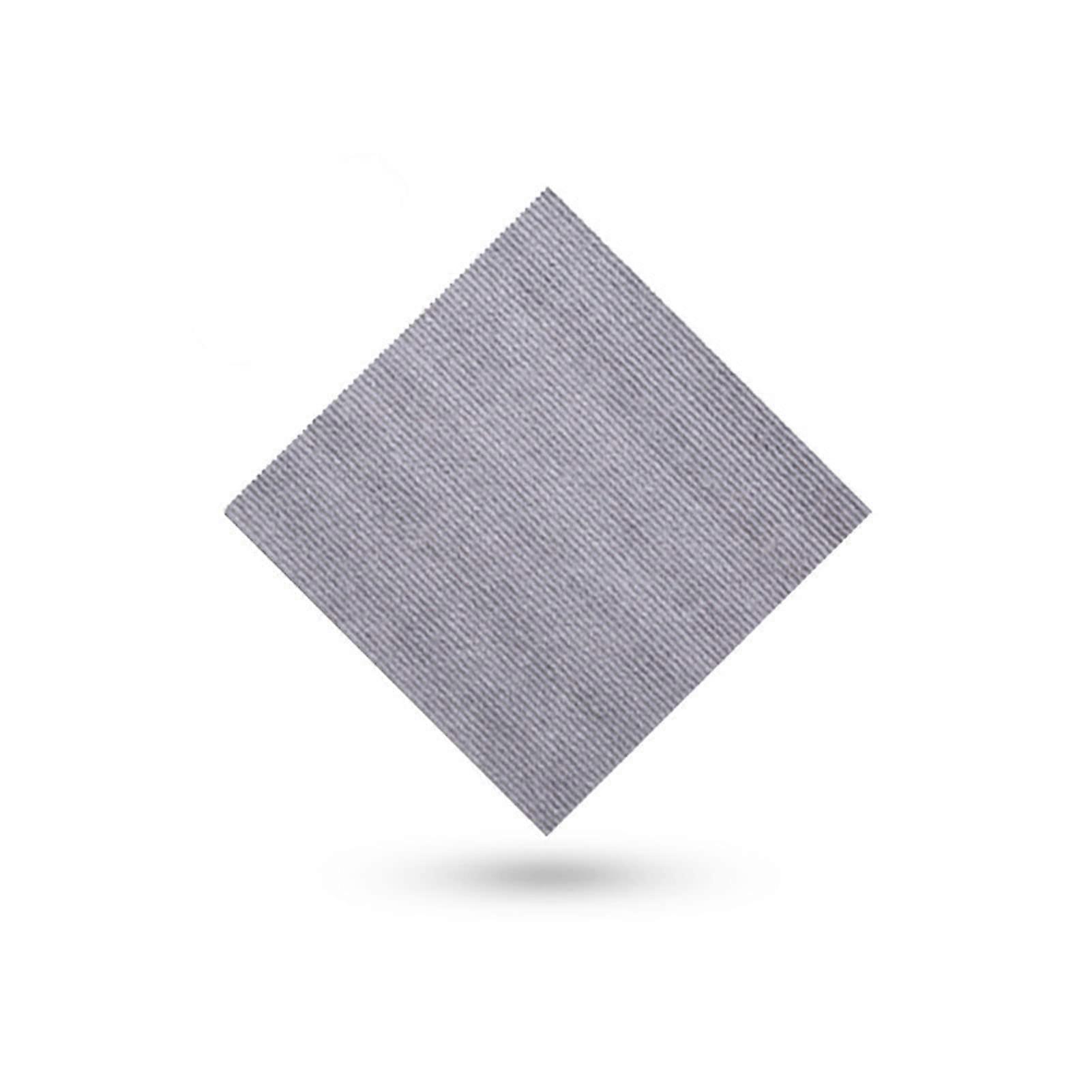 Selfadhesive square carpet floor tiles, peel and stick, washable, reusable, light grey, 21 pieces.