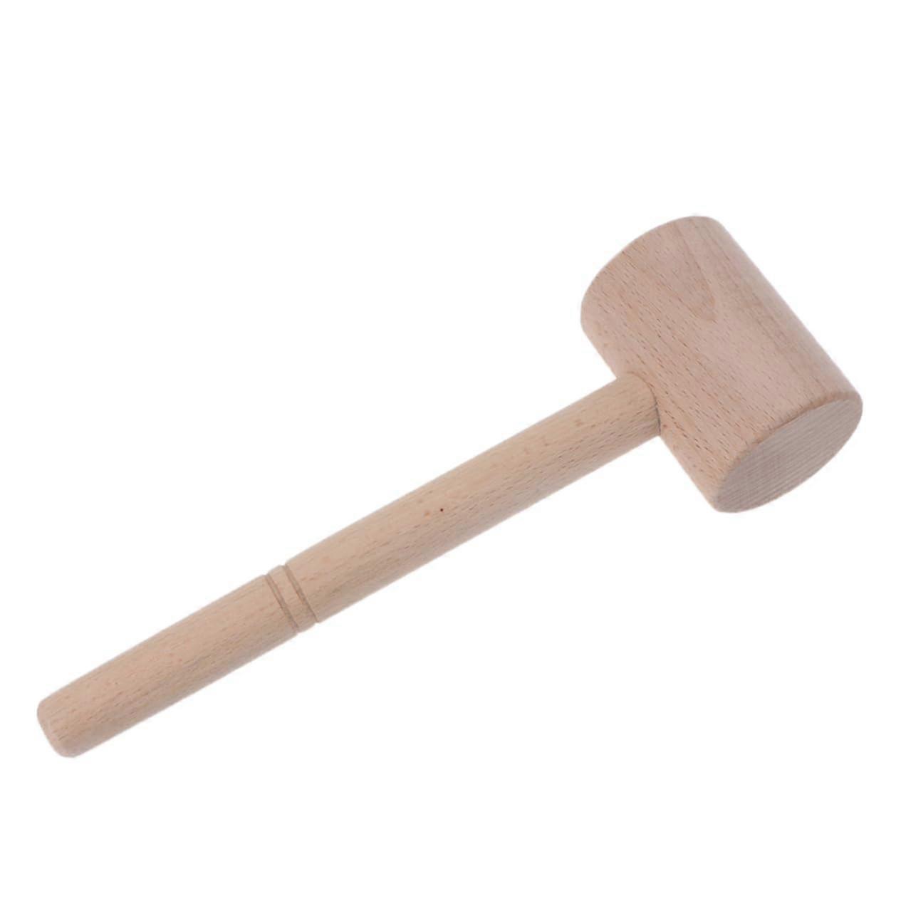 1 piece wood chisel hammer, light carving hammer for leatherwork, ergonomic handle for woodworking and DIY projects