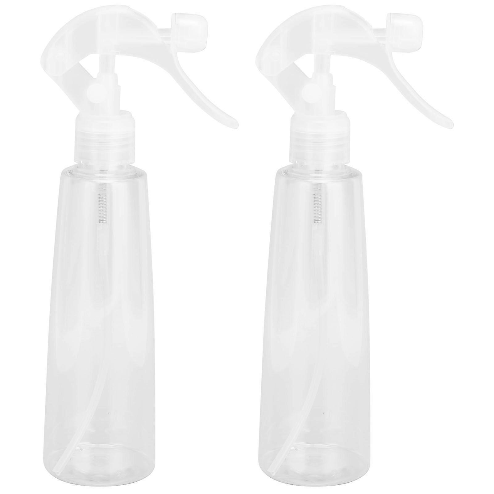 2Pcs 200ml Spray Bottles with Lock Buckle Empty Misting Container for Makeup Remover Cleaning Solution