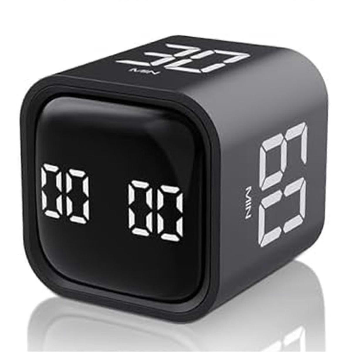 Square Timer,Rotation Timer,5/10/30/60 Minutes and Custom Countdown,Productivity Timer,For Tasks,WorEdition 0711