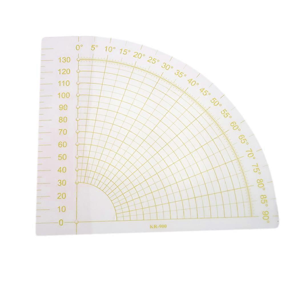 Craft Ruler Patchwork Ruler Embroidery Drawing Sewing Tools Transparent 1Set
